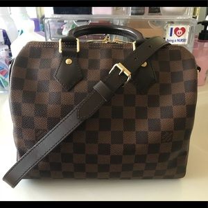 Authentic LV speedy B 25